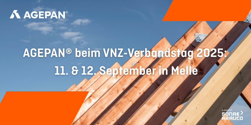 AGEPAN® beim VNZ-Verbandstag 2025:  11. & 12. September in Melle